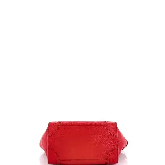 Celine Luggage Bag Grainy Leather Mini #199862C91B - Picture 4 of 9